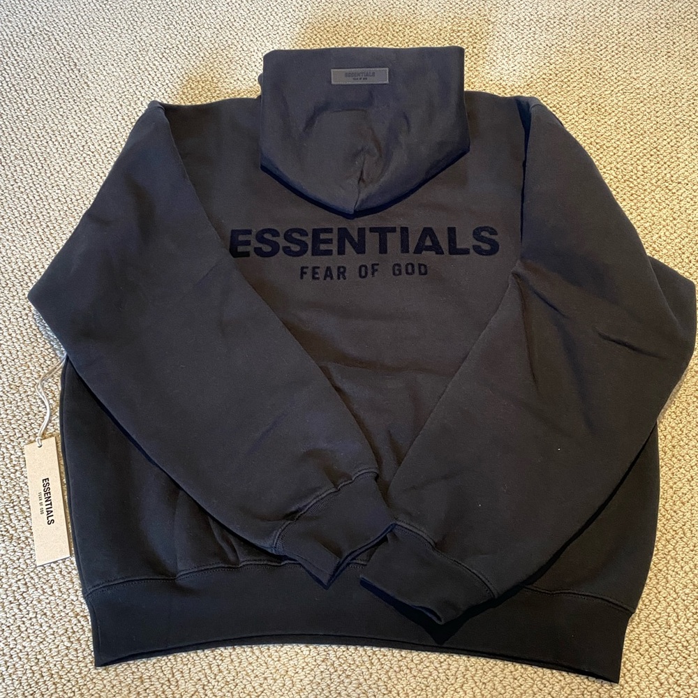 New FEAR of GOD Essentials Stretch Limo Hoodie Authentic